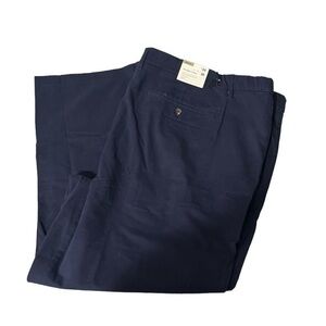 3/25$ (Mix&Match) Goodfellow & Co Big & Tall  Flannel-Lined Chino Navy, 54x30